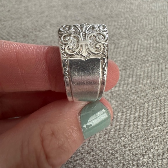 Handmade Spoon Ring - Picture 10 of 14